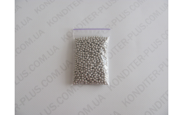шарики серебряные, 2 мм, 20 грамм