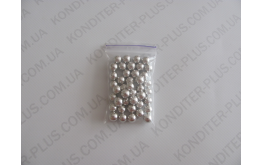 шарики серебряные, 8 мм, 20 грамм