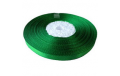 лента атласная зеленая, 1,2 см