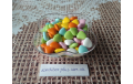 сердце разноцветное, 1 см, 50 грамм