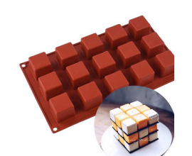 силиконовый контейнер кубики 2,5*2,5*2,5 см