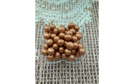 воздушные шарики в шоколаде Бронза, 50 грамм, 1.5см