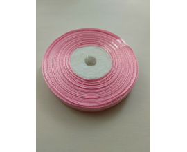 атласная лента нежно-розовая, 0,9 см