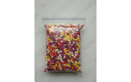 конфети фиолетовое №3, 100 грамм