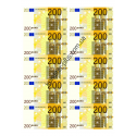 вафельная картинка (200 евро, 9.5*5 см)