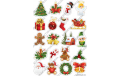 вафельная картинка, новогоднее ассорти, от 5,8 до 4,5