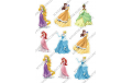 вафельная картинка принцессы дисней