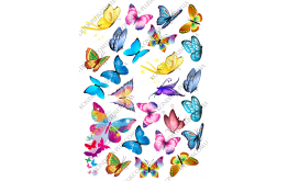 вафельная картинка бабочки фентези 2