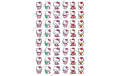 бумага для меренги принт 3,  hello kitty