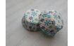 формочки для кексов стандарт 50*30, снежинка. 50 штук
