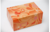 коробочка оранжевые сердца, 180*120*80