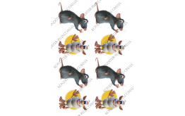 вафельная картинка буба и крыса