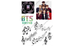 вафельная картинка группа BTS