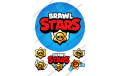 вафельная картинка brawl stars 12