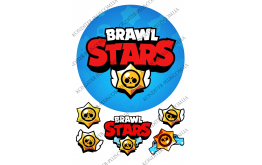 вафельная картинка brawl stars 12