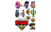 вафельная картинка brawl stars 11