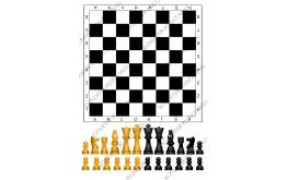 вафельная картинка шахматная доска
