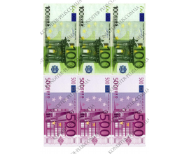 вафельная картинка 100+500 евро