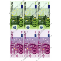 вафельная картинка 100+500 евро