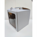 коробка для торта 30*30*30 см с окном