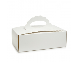 коробка для сладостей с ручкой 210*110*70