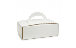 коробка для сладостей с ручкой 210*110*70