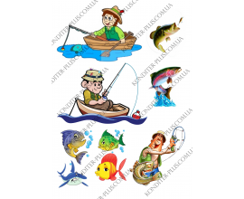 вафельная картинка рыбаки и рыбы