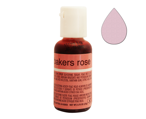 Гелевый краситель Chefmaster Liqua-Gel Bakers Rose