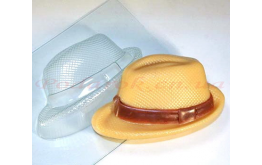 пластиковая форма шляпа, 6*10 см