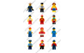 вафельная картинка персонажи lego в круге № 15