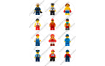 вафельная картинка персонажи lego в круге № 15