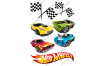 вафельная картинка машинки hot wheels