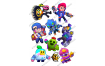 вафельная картинка brawl stars 34