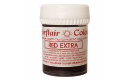 красная паста-концентрат Sugarflair  RED EXTRA STRENGTH, 42г