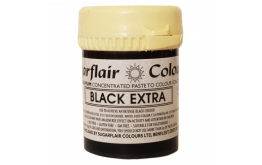 паста концетрат Sugarflair Max Черный (Black Extra), 42 гр