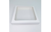 коробка белая для пряников 15*15*3 см