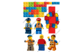 вафельная картинка lego 21
