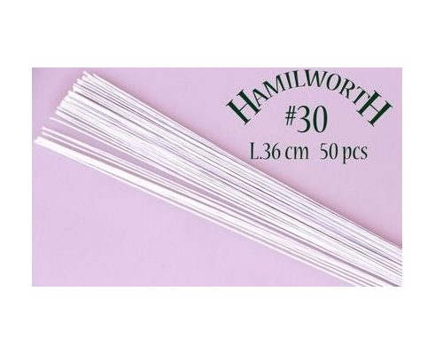 Проволока белая Hamilworth №30