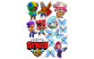 вафельная картинка brawl stars 35