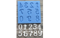 молд "цифры фигурные"
